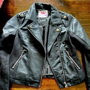 Justice leather jacket